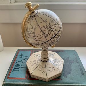 Antique Globe Paperweight